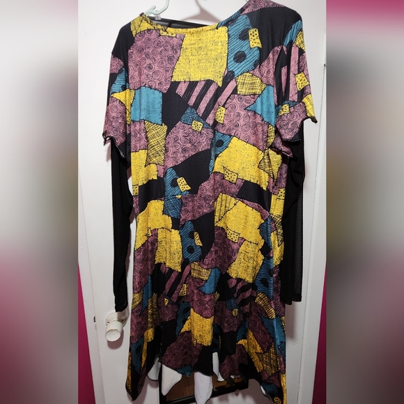 RARE Her Universe The Nightmare Before Christmas Sally Mesh Long-Sleeve Dress - Picture 6 of 6